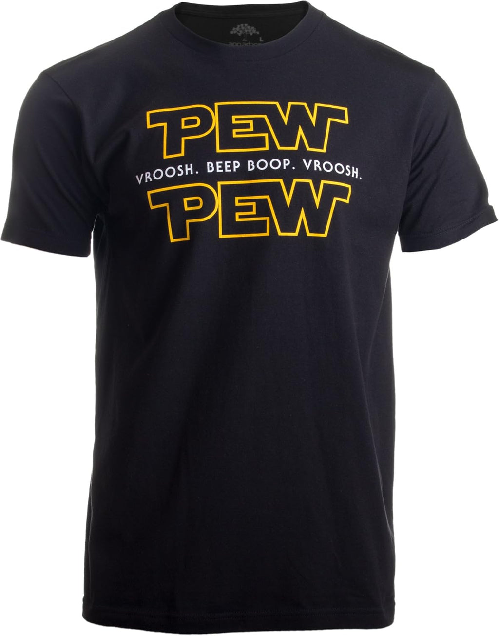 Pew Wars Funny Sci-fi Space Star Noises Science for - Adult & Kids T-Shirts, Sweatshirts & Hoodies apparel design preview 1
