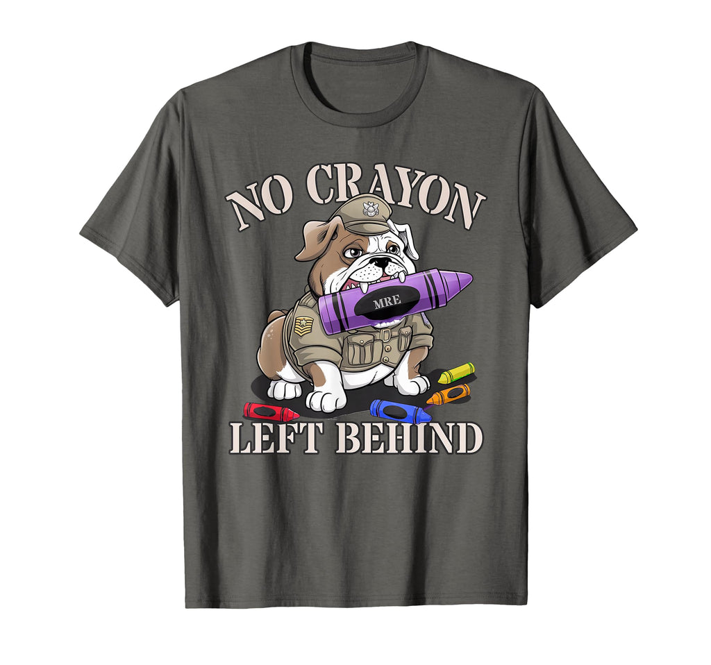 Funny No Crayon Left Behind Officer T-Shirt - Graphic Print Men Women - T-Shirt, Sweatshirt, Hoodie