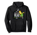 Simpsons Soccer Bart Simpson Use Your Head Hoodie - Trendy Graphic Unisex - T-Shirt, Sweatshirt, Hoodie