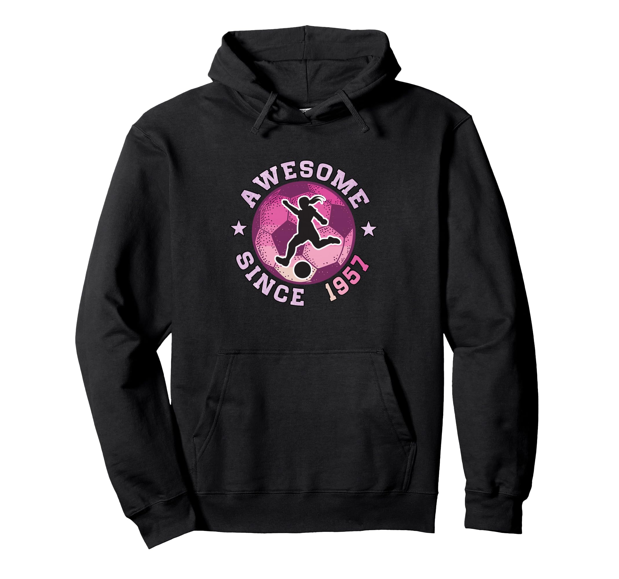 69Th Birthday Soccer Player Awesome Hoodie - Aesthetic Graphic Men Women - T-Shirt, Sweatshirt, Hoodie