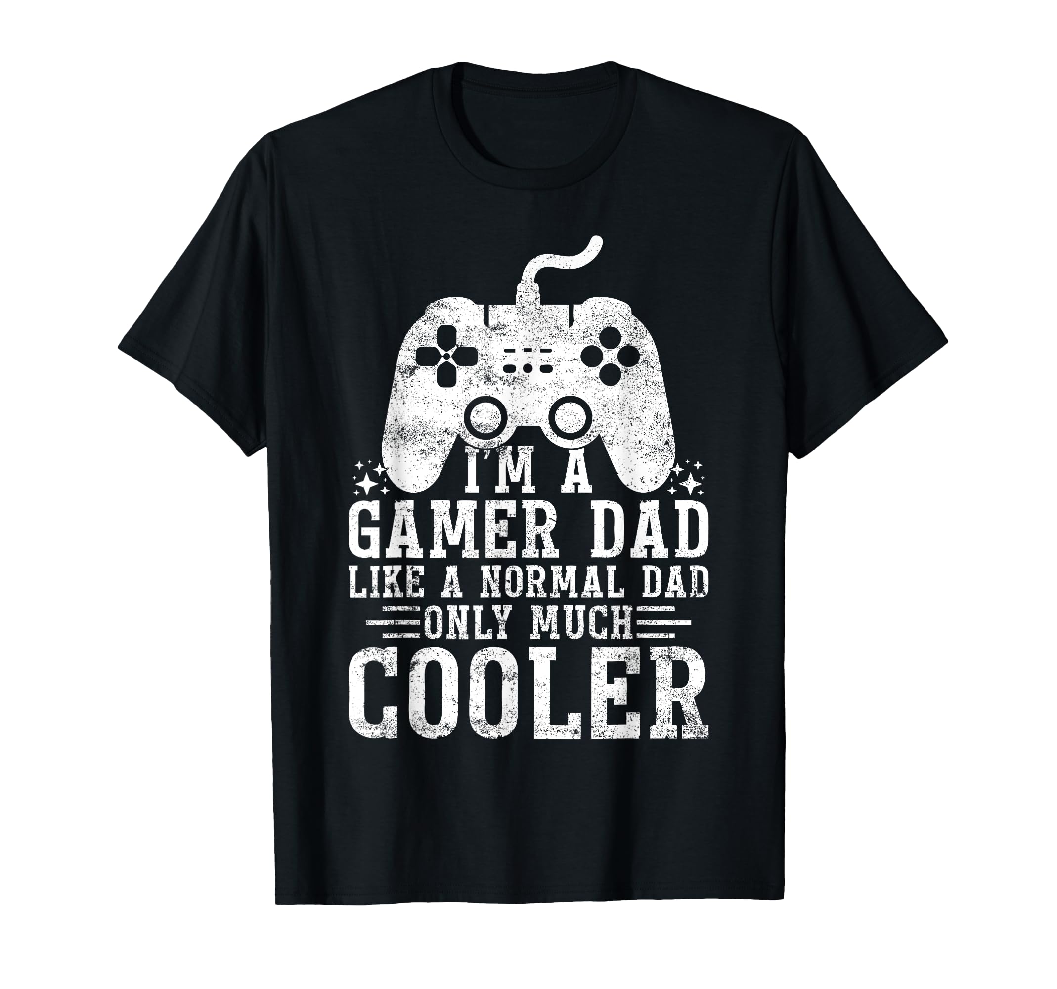 Gamer Dad Like Normal Dad Video Gamer T-Shirt - Custom Art Print Men Women - T-Shirt, Sweatshirt, Hoodie