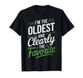 Im Oldest And Clearly Favorite Oldest T-Shirt - Graphic Print Men Women - T-Shirt, Sweatshirt, Hoodie