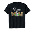 Soccer Mom Life Gnome Game Day Leopard T-Shirt - Graphic Print for Adults - T-Shirt, Sweatshirt, Hoodie