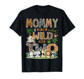 Mommy Wild Two Zoo 2Nd Birthday T-Shirt - Fun Novelty Design for Adults - T-Shirt, Sweatshirt, Hoodie