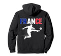 France Soccer Fans Jersey Proud French Hoodie - Custom Art Print Men Women - T-Shirt, Sweatshirt, Hoodie