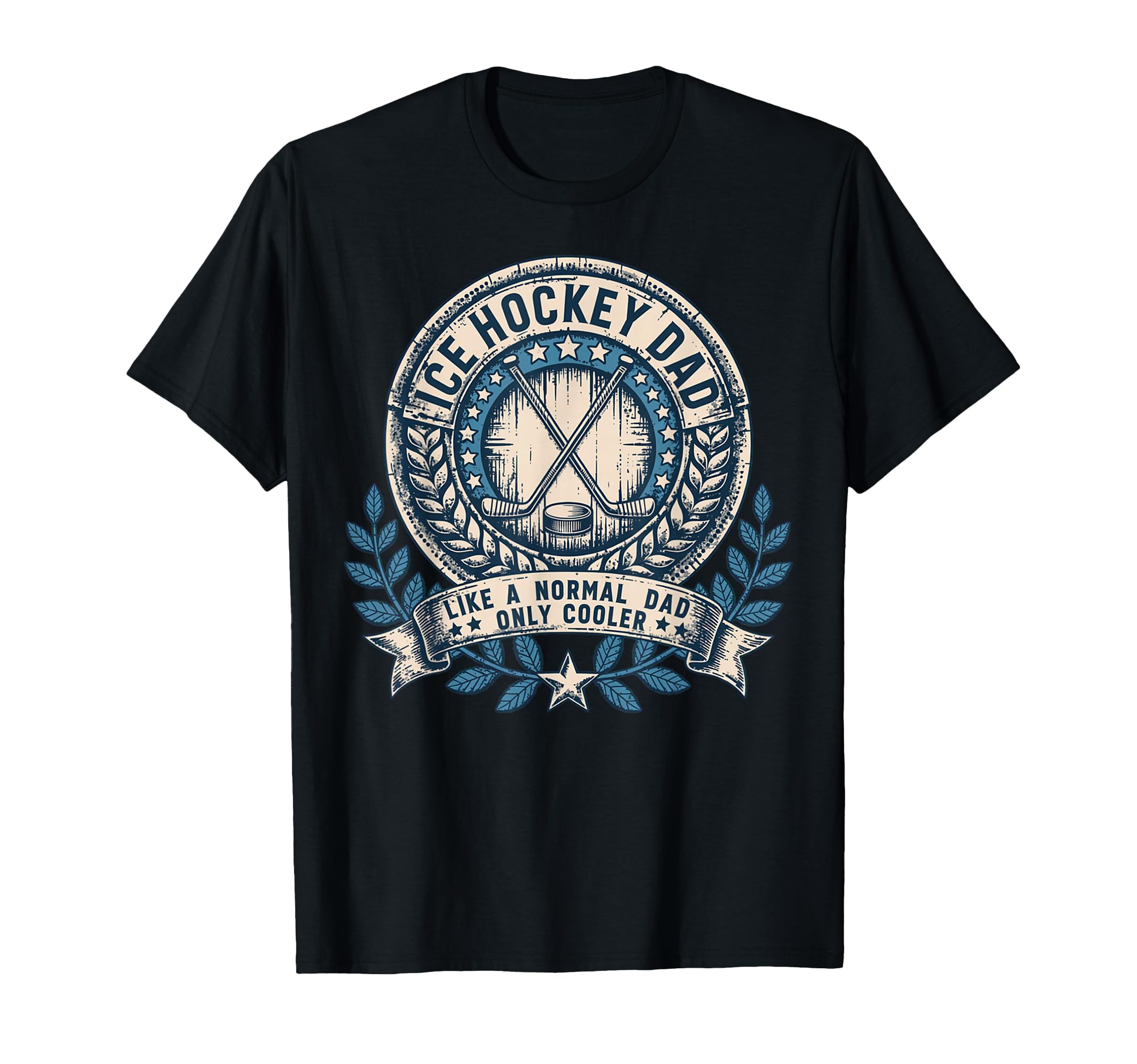 Usa Patriotic Ice Hockey Dad Like Normal T-Shirt - Novelty Apparel Unisex - T-Shirt, Sweatshirt, Hoodie