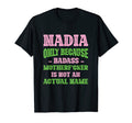 Badass Nadia Name Unique Nickname T-Shirt - Unique Graphic Men Women - T-Shirt, Sweatshirt, Hoodie