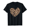 Cheetah Leopard Heart Animal Small T-Shirt - Minimalist Print Unisex - T-Shirt, Sweatshirt, Hoodie