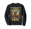 World Full Grandpas Be Papa Sweatshirt - Novelty Apparel for Adults - T-Shirt, Sweatshirt, Hoodie