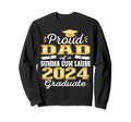 Proud Dad 2024 Summa Cum Laude Sweatshirt - Novelty Apparel Unisex - T-Shirt, Sweatshirt, Hoodie