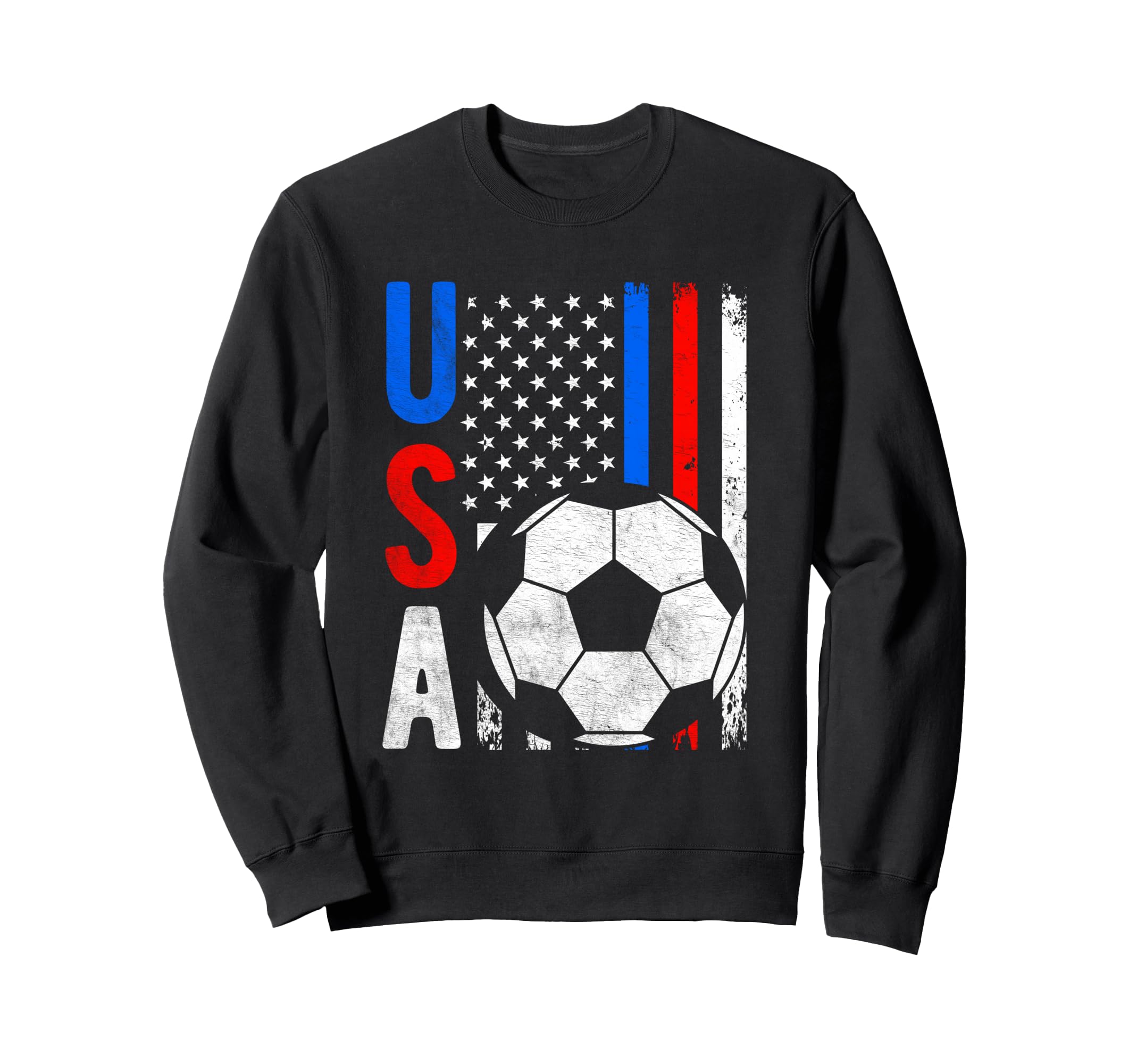Usa Flag Soccer Tournament Gift T-Shirt - Custom Art Print for Adults - T-Shirt, Sweatshirt, Hoodie