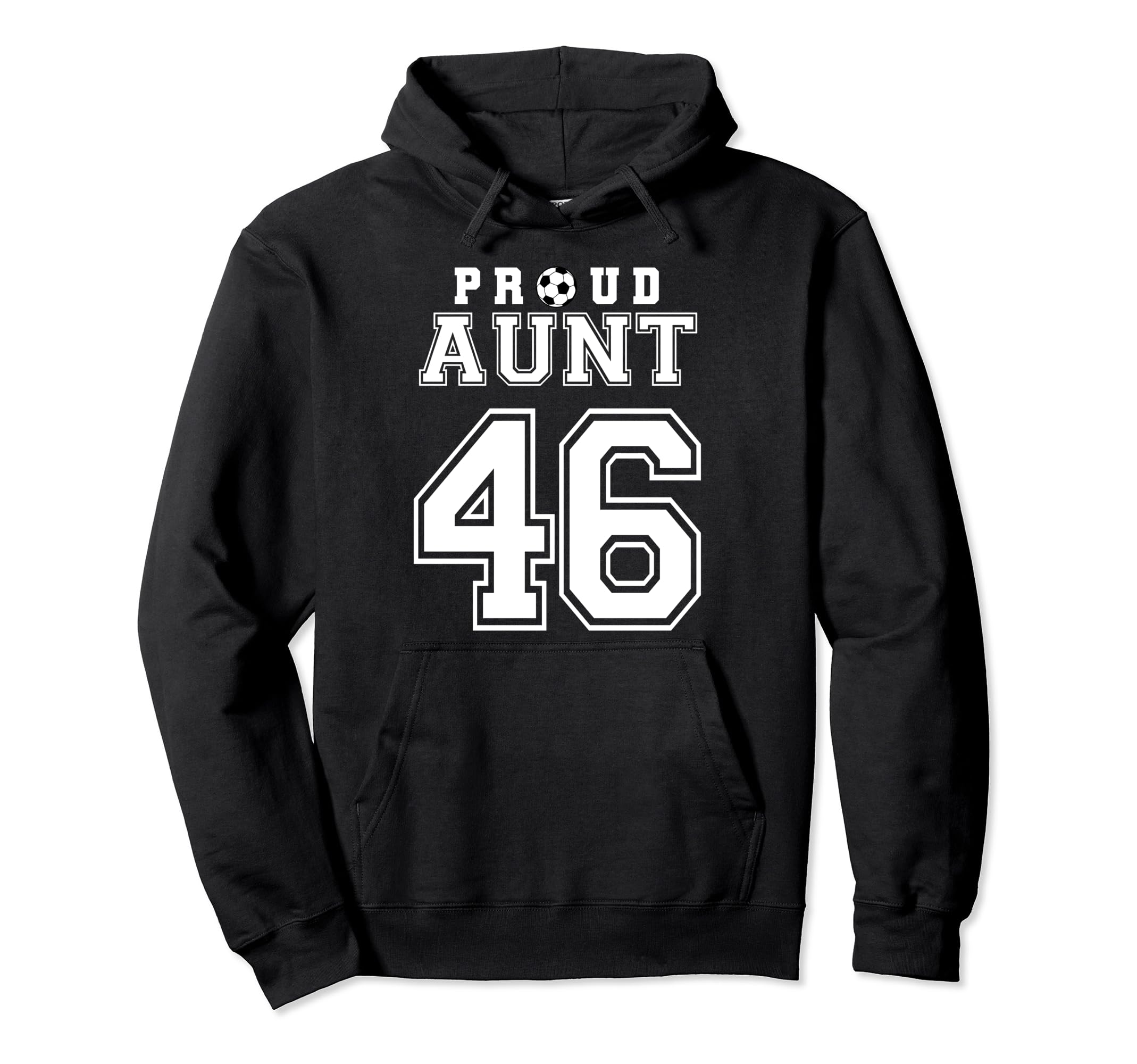 Number 46 Custom Proud Soccer Futbol Hoodie - Streetwear Style Men Women - T-Shirt, Sweatshirt, Hoodie