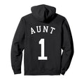 Aunt Team No 1 Basketball Hockey Hoodie - Aesthetic Graphic Men Women - T-Shirt, Sweatshirt, Hoodie