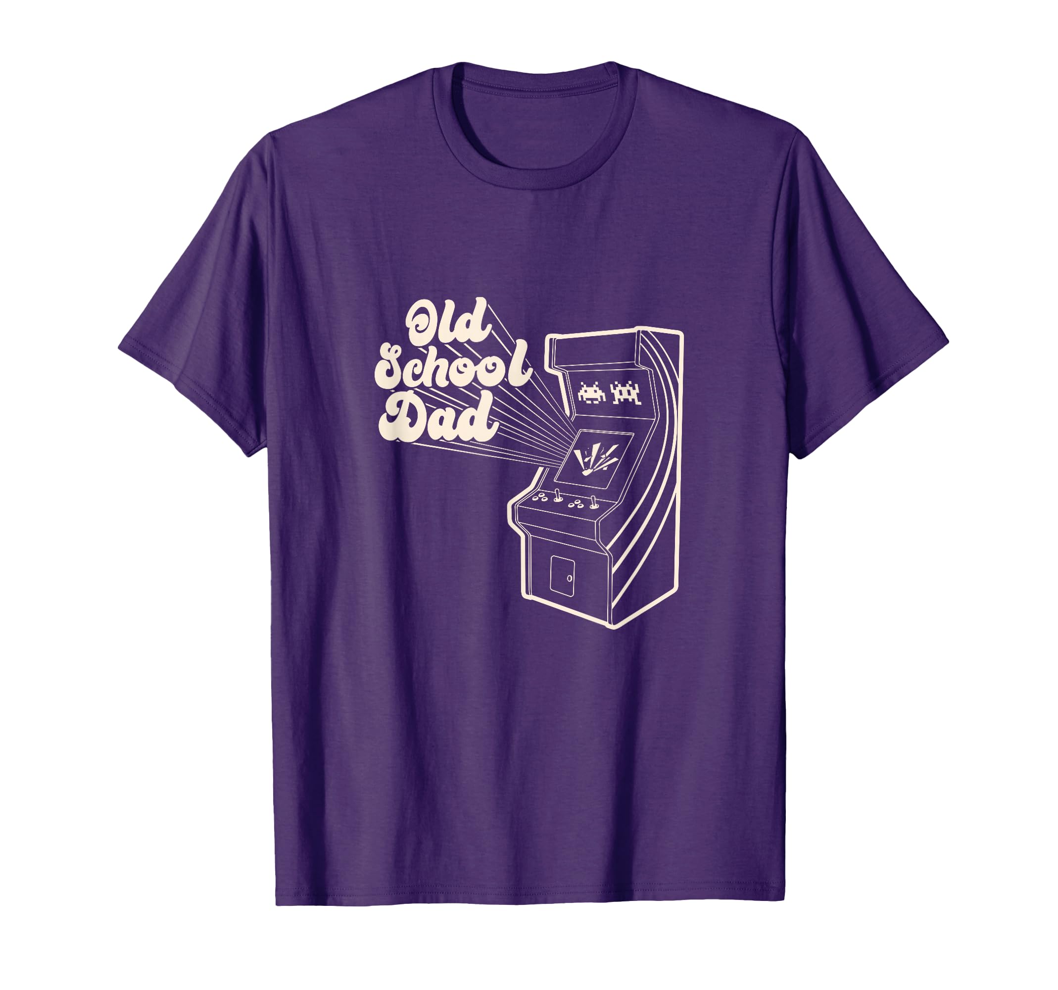 Fathers Day Gamer Old School Dad T-Shirt - Aesthetic Graphic for Adults - T-Shirt, Sweatshirt, Hoodie