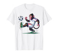 Funny Monkey Sports Monkey Playing Soccer T-Shirt - Unique Graphic Unisex - T-Shirt, Sweatshirt, Hoodie