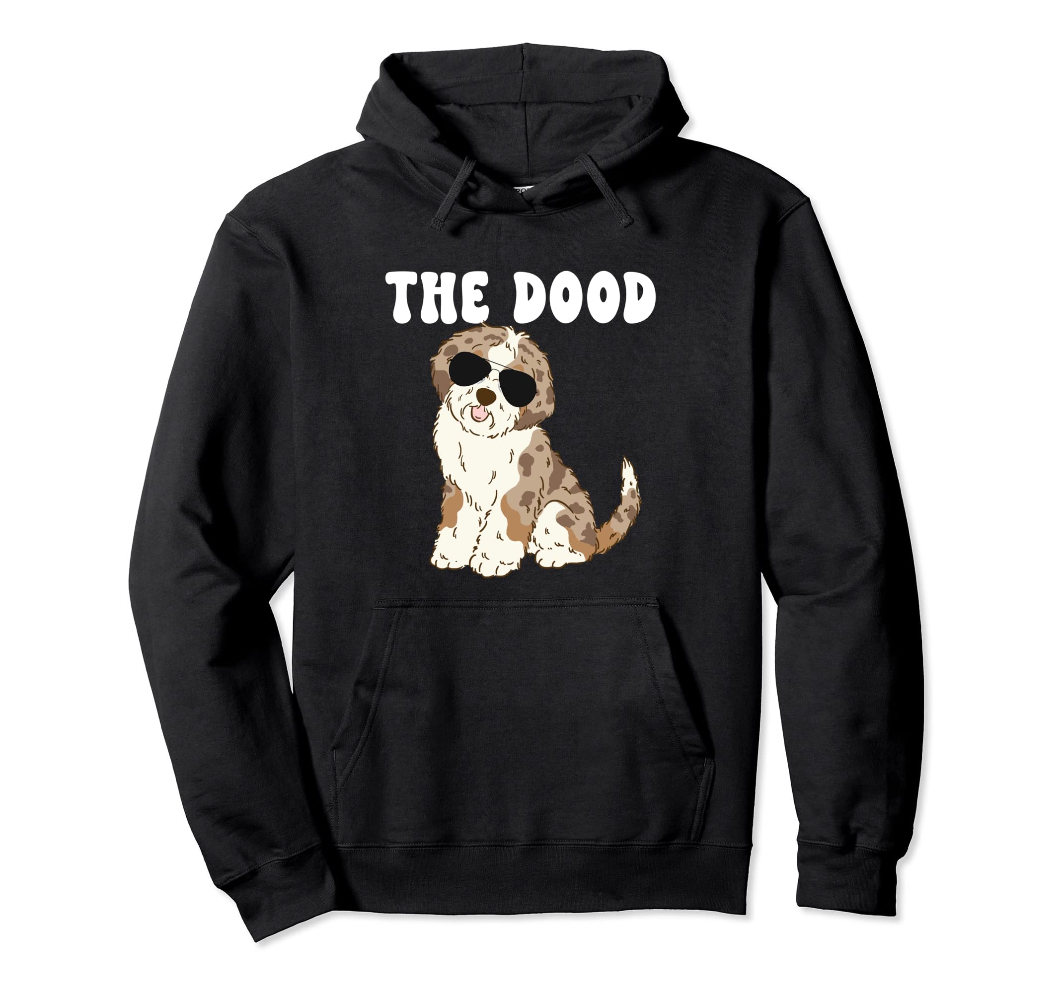 Dood Mom Red Merle Aussiedoodle Doodle Hoodie - Unique Graphic Men Women - T-Shirt, Sweatshirt, Hoodie