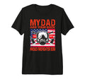 Mens My Dad Has Your Back Proud T-Shirt - Custom Art Print for Adults - T-Shirt, Sweatshirt, Hoodie