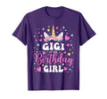 Unicorn Gigi Birthday Family Matching T-Shirt - Graphic Print for Adults - T-Shirt, Sweatshirt, Hoodie