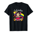 Colombia Colombian Flag Day Hispanic T-Shirt - Novelty Apparel Unisex - T-Shirt, Sweatshirt, Hoodie