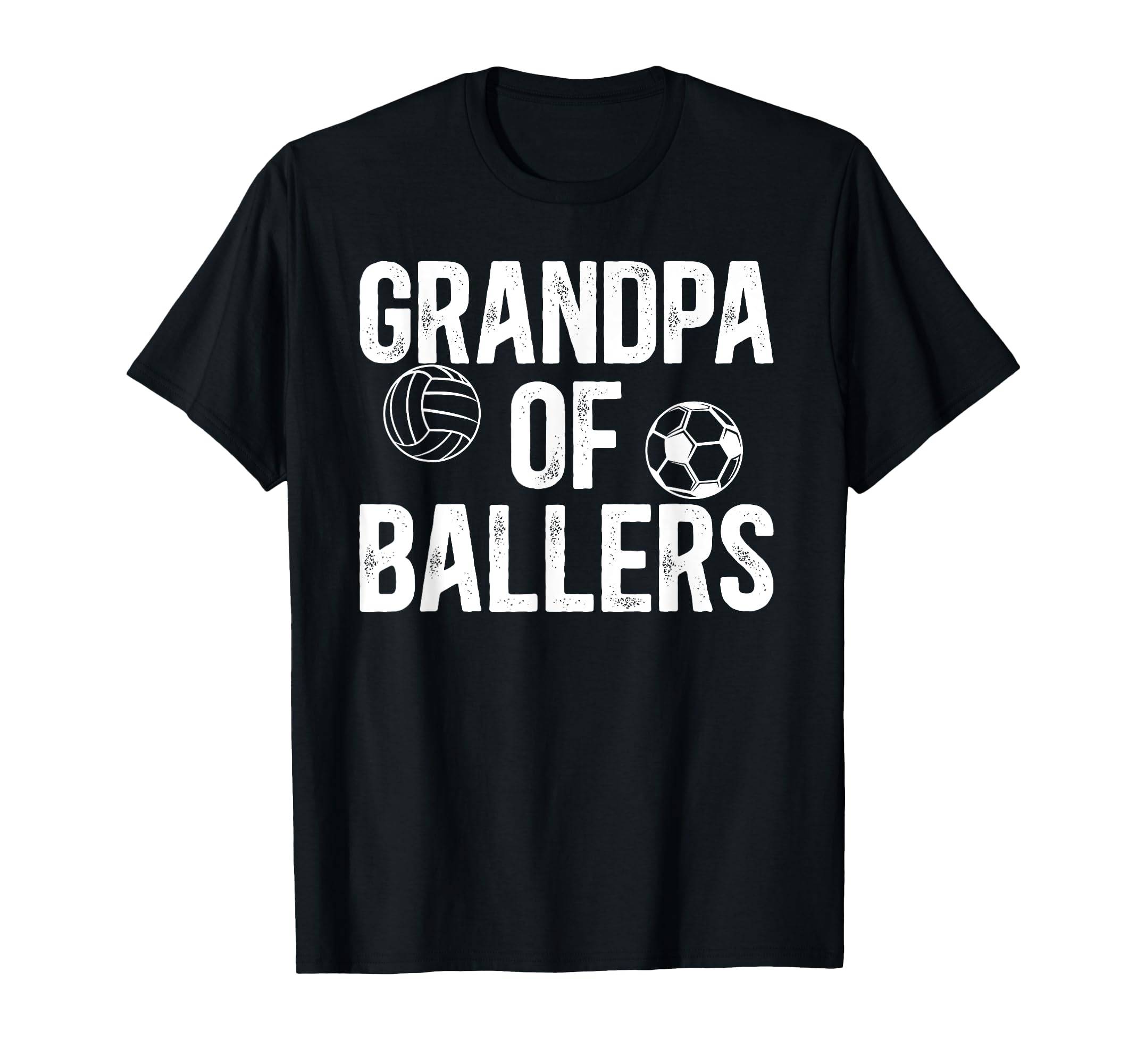 Grandpa Ballers Proud Volleyball T-Shirt - Unique Graphic for Adults - T-Shirt, Sweatshirt, Hoodie