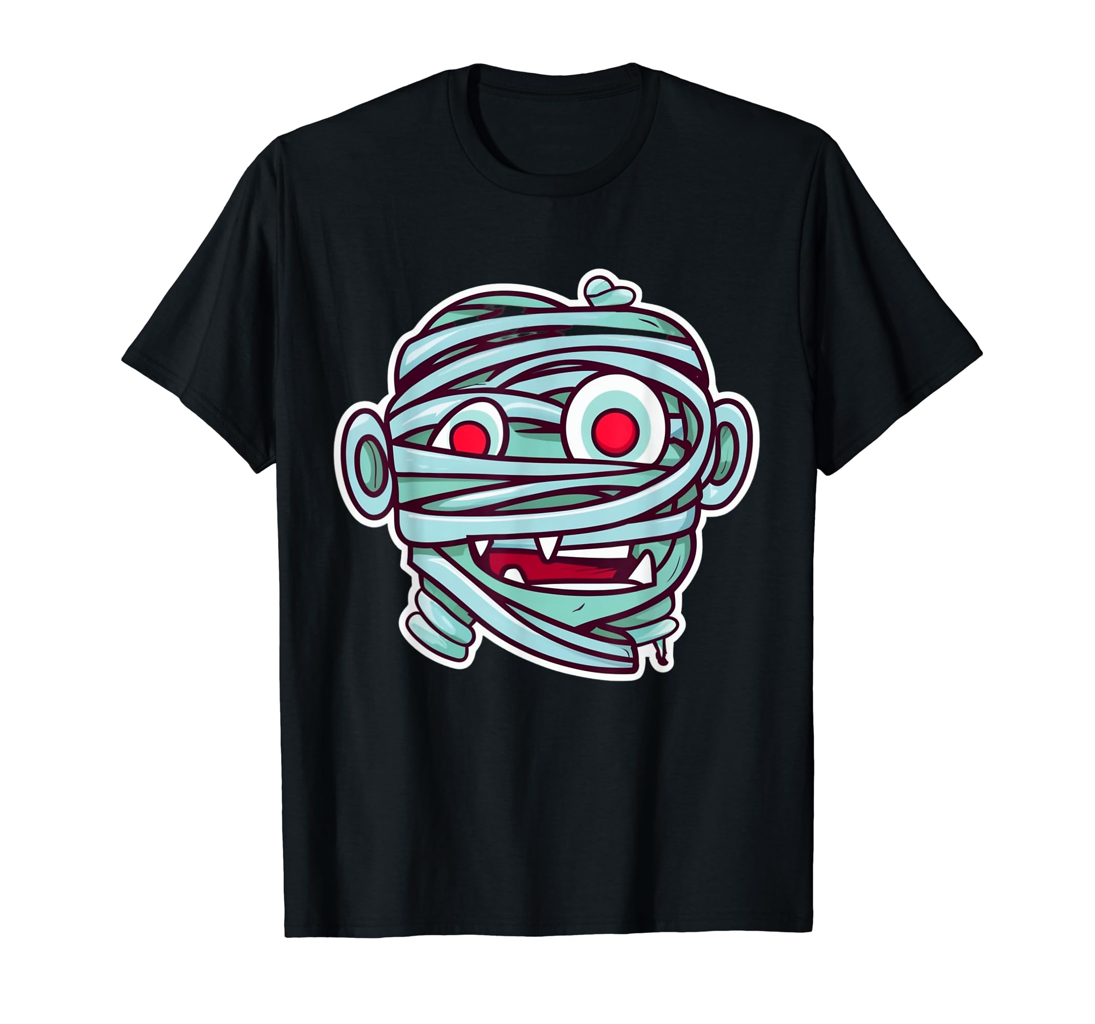 Easy Halloween Costume Mummy Wrap T-Shirt - Aesthetic Graphic Men Women - T-Shirt, Sweatshirt, Hoodie