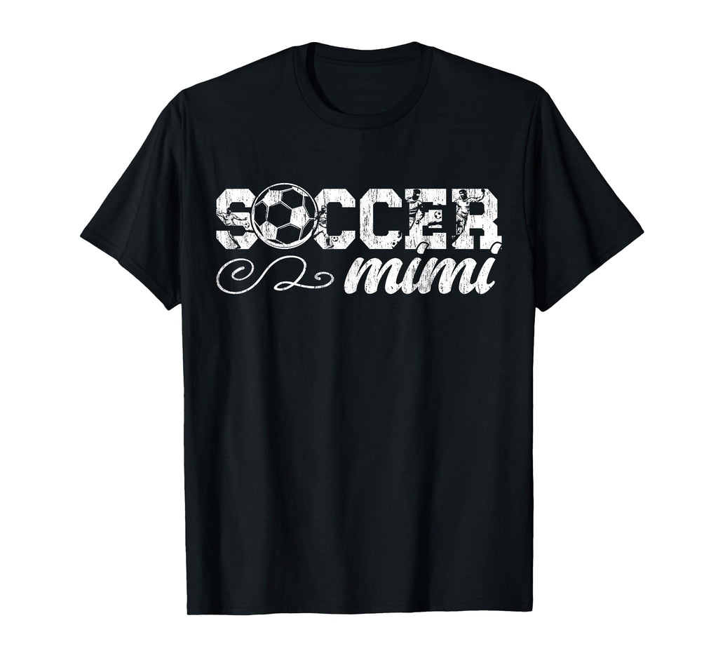 Proud Soccer Mimi Grandma Mimi Soccer T-Shirt - Unique Graphic Unisex - T-Shirt, Sweatshirt, Hoodie