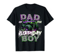 Dad Birthday Monster Truck Family T-Shirt - Unique Graphic Men Women - T-Shirt, Sweatshirt, Hoodie