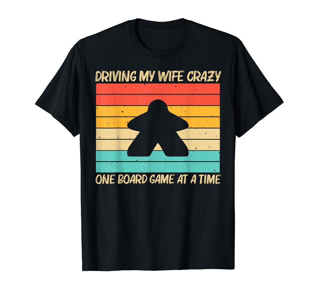 Board Games Dad Meeple Gaming Nerd T-Shirt - Novelty Apparel Men Women - T-Shirt, Sweatshirt, Hoodie