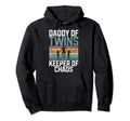 Daddy Twins Keeper Chaos Twin Dad Hoodie - Fun Novelty Design Men Women - T-Shirt, Sweatshirt, Hoodie