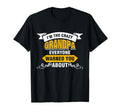 Im Crazy Grandpa Everyone Warned You T-Shirt - Minimalist Print Men Women - T-Shirt, Sweatshirt, Hoodie