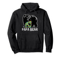 Papa Bear Autism Awareness Autism Month Hoodie - Trendy Graphic Unisex - T-Shirt, Sweatshirt, Hoodie