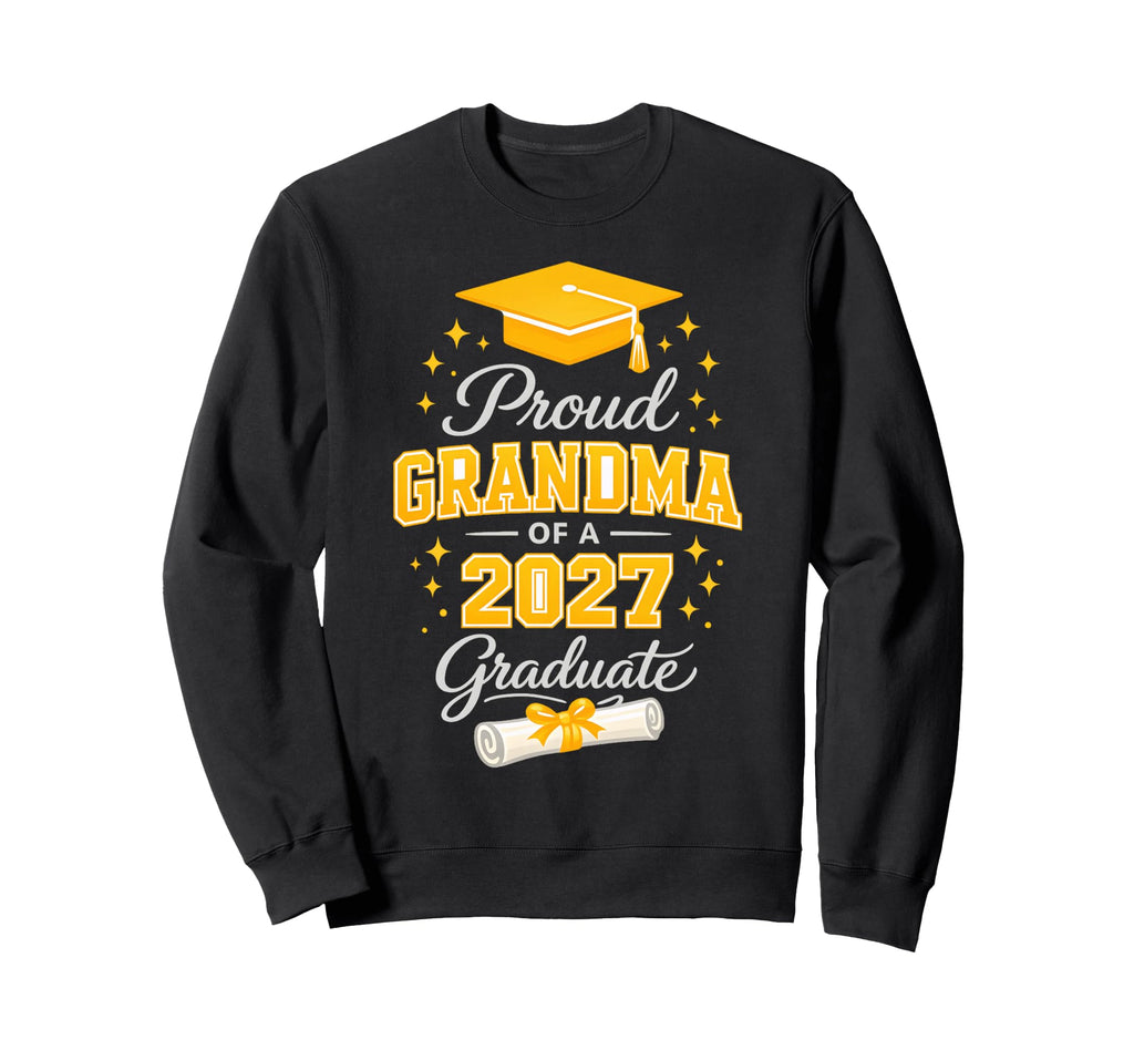 Proud Grandma 2028 Graduate Graduation Sweatshirt - Novelty Apparel Unisex - T-Shirt, Sweatshirt, Hoodie