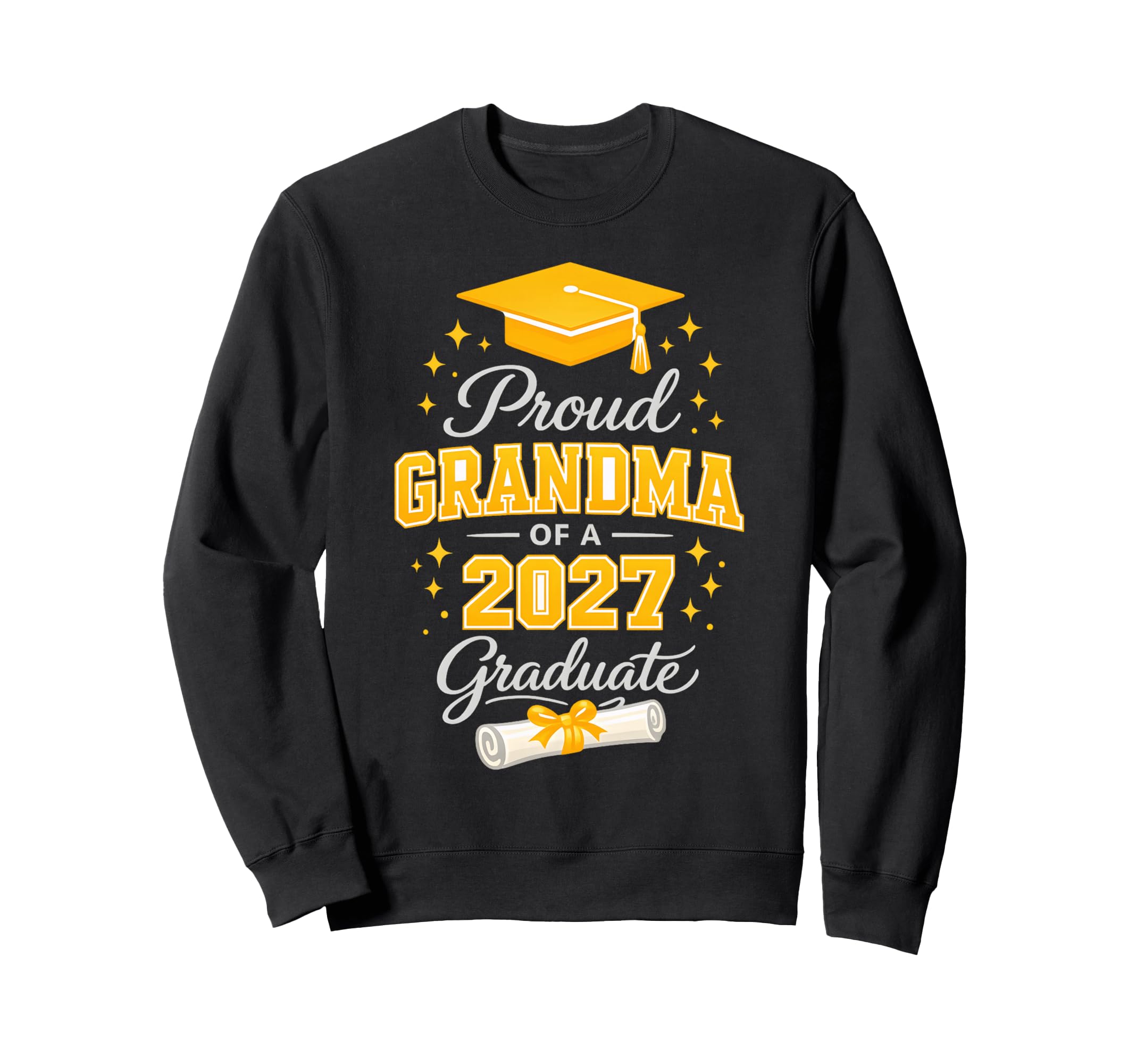 Proud Grandma 2028 Graduate Graduation Sweatshirt - Novelty Apparel Unisex - T-Shirt, Sweatshirt, Hoodie