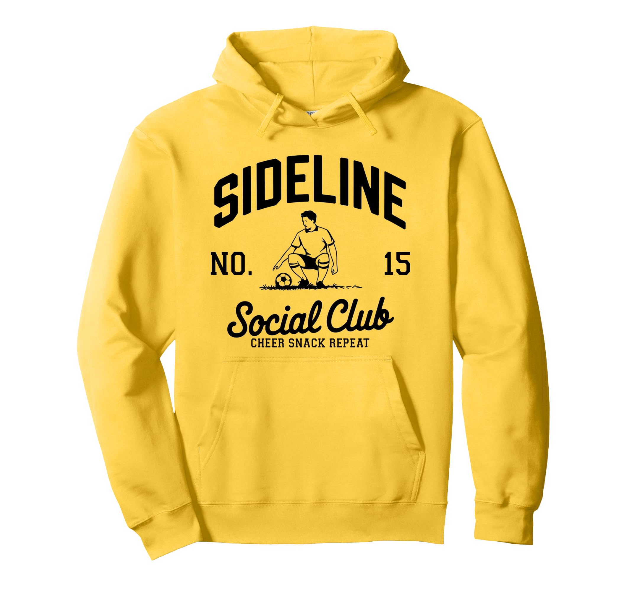 Sideline Social Club Soccer Mom Game Day Hoodie - Streetwear Style Unisex - T-Shirt, Sweatshirt, Hoodie