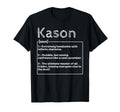Name Kason Meaning Definition T-Shirt - Minimalist Print for Adults - T-Shirt, Sweatshirt, Hoodie