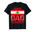 Mens Lebanese Dad Lebanon Flag T-Shirt - Casual Everyday Wear Unisex - T-Shirt, Sweatshirt, Hoodie