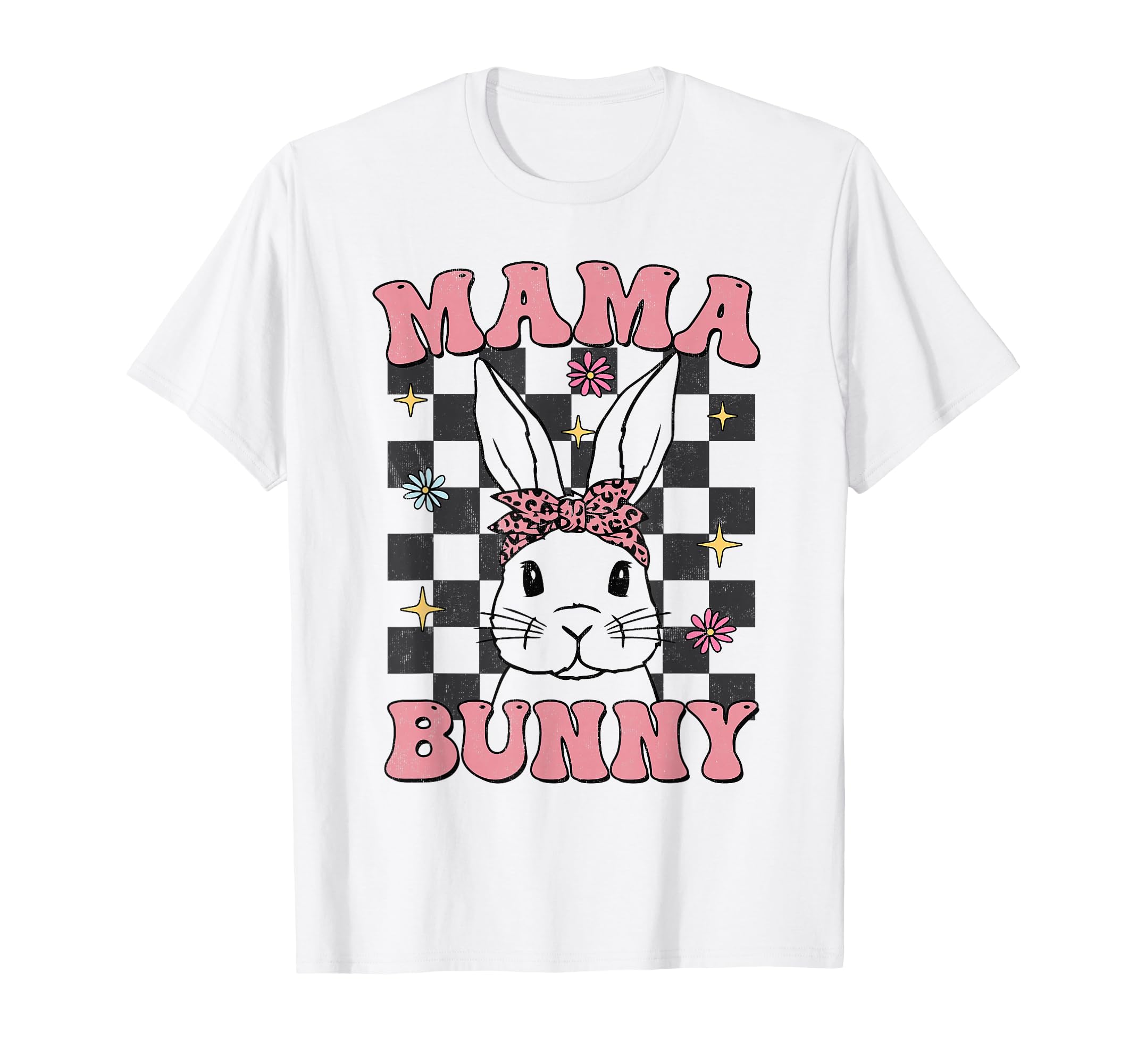 Groovy Mama Bunny Matching Family T-Shirt - Casual Everyday Wear Unisex - T-Shirt, Sweatshirt, Hoodie