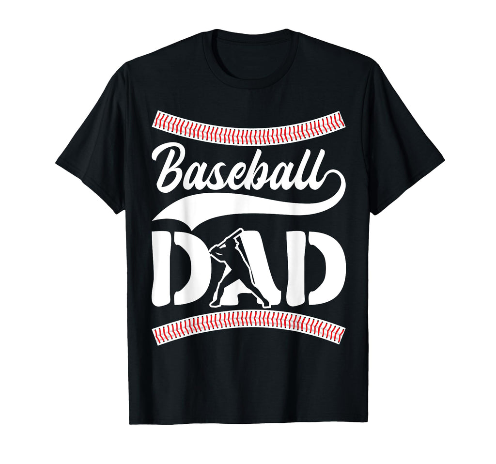 Baseball Dad T-Shirt - Custom Art Print Unisex - T-Shirt, Sweatshirt, Hoodie