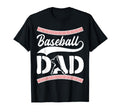 Baseball Dad T-Shirt - Custom Art Print Unisex - T-Shirt, Sweatshirt, Hoodie