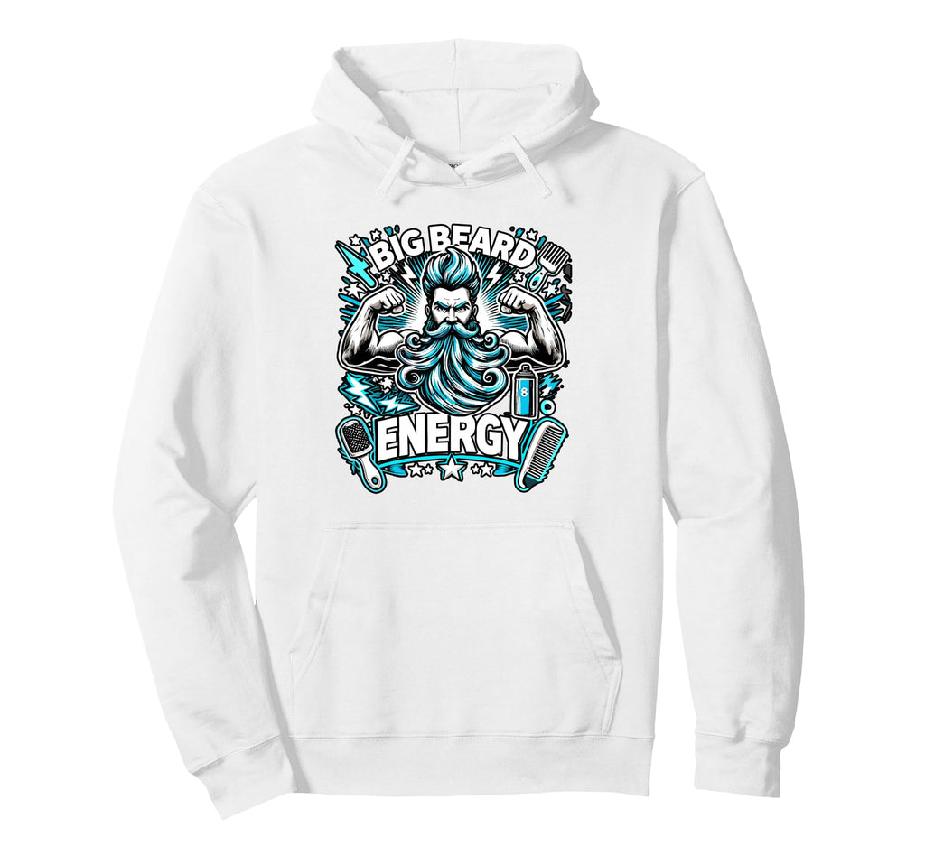Funny Beard Quotes Sayings Bearded Hoodie - Fun Novelty Design for Adults - T-Shirt, Sweatshirt, Hoodie