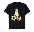 Funny Penguin Soccer Ball T-Shirt - Streetwear Style Men Women - T-Shirt, Sweatshirt, Hoodie