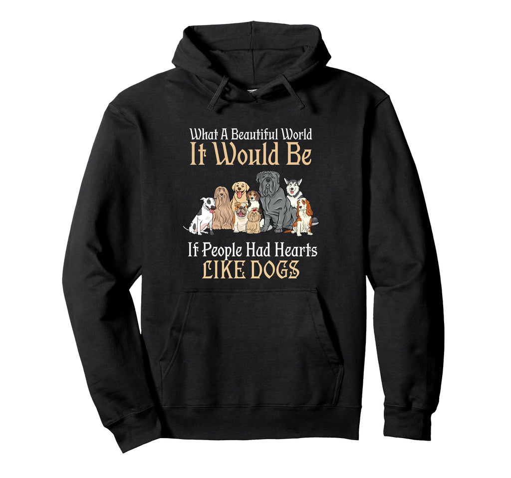 Beautiful World It Would Be If People Hoodie - Aesthetic Graphic Unisex - T-Shirt, Sweatshirt, Hoodie