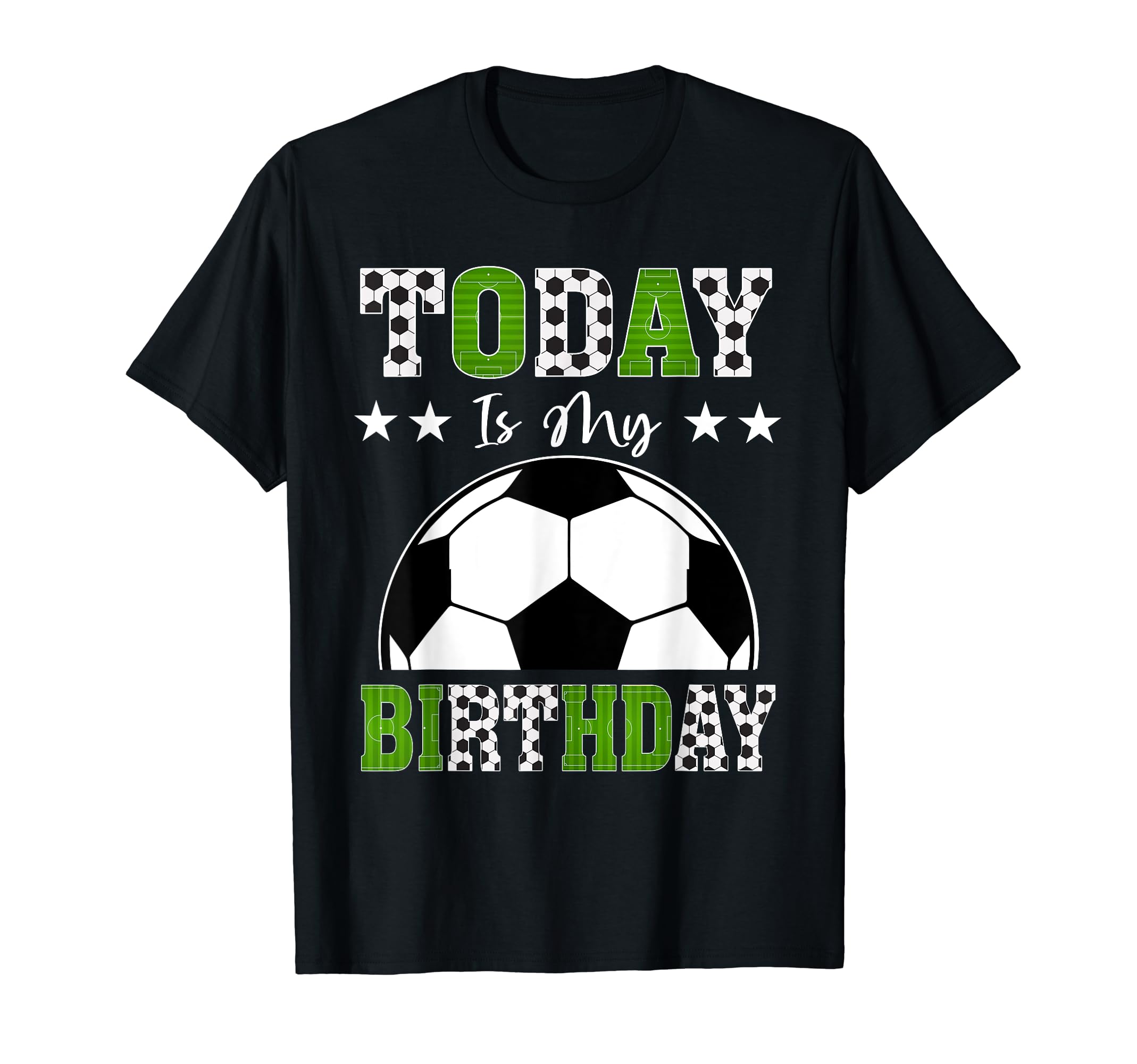 Today Is My Birthday Soccer Lover T-Shirt - Minimalist Print Unisex - T-Shirt, Sweatshirt, Hoodie