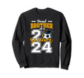 Proud Brother 2024 Soccer Senior Sweatshirt - Graphic Print Unisex - T-Shirt, Sweatshirt, Hoodie