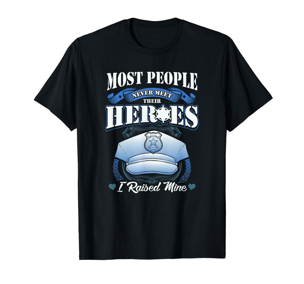 Parents Police Officer Proud Mom Dad T-Shirt - Trendy Graphic Men Women - T-Shirt, Sweatshirt, Hoodie