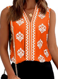Women's Summer Tank Tops Chiffon V Neck Sleeveless - Adult & Kids T-Shirts, Sweatshirts & Hoodies apparel design preview 1