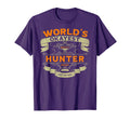 Worlds Okayest Hunter Funny Label T-Shirt - Trendy Graphic for Adults - T-Shirt, Sweatshirt, Hoodie