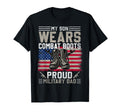Proud Military Dad American Usa Flag T-Shirt - Trendy Graphic Unisex - T-Shirt, Sweatshirt, Hoodie