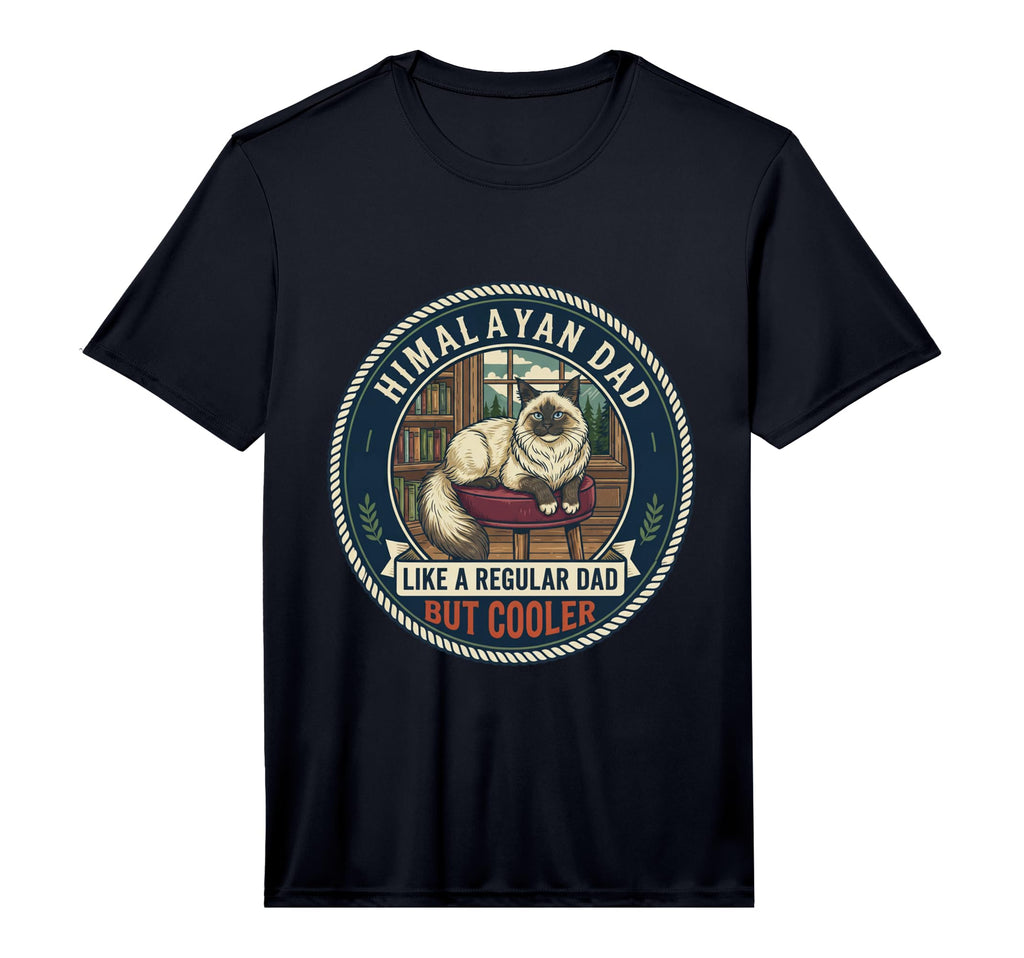Himalayan Dad Like Regular Dad But T-Shirt - Custom Art Print Unisex - T-Shirt, Sweatshirt, Hoodie