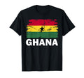Ghana Ghanaian Flag Pride Support T-Shirt - Trendy Graphic for Adults - T-Shirt, Sweatshirt, Hoodie